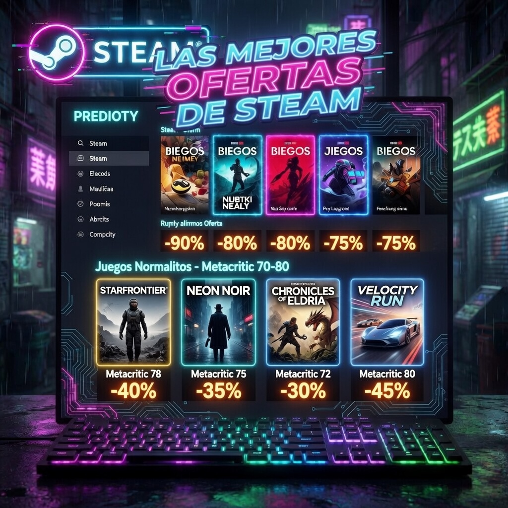 💎 Ofertas Steam en buenos juegos (19/04/2026)