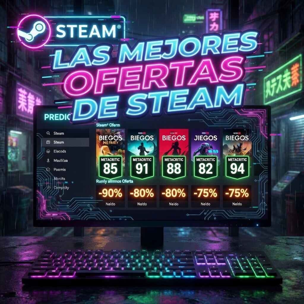 💎 Ofertas Steam Juegos TOP (20/04/2026)