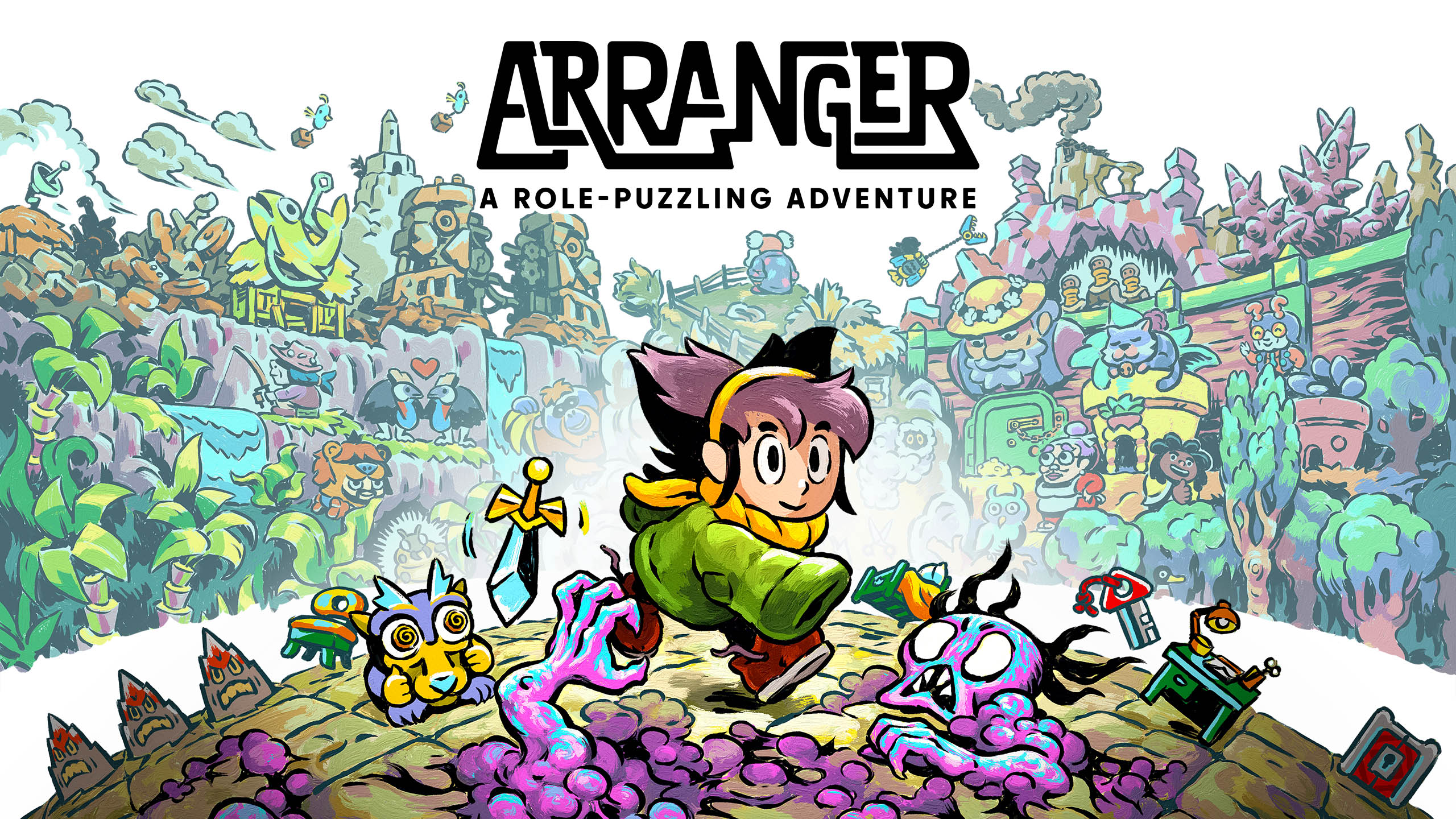 🔥 Arranger: A Role-Puzzling Adventure GRATIS en Epic HOY