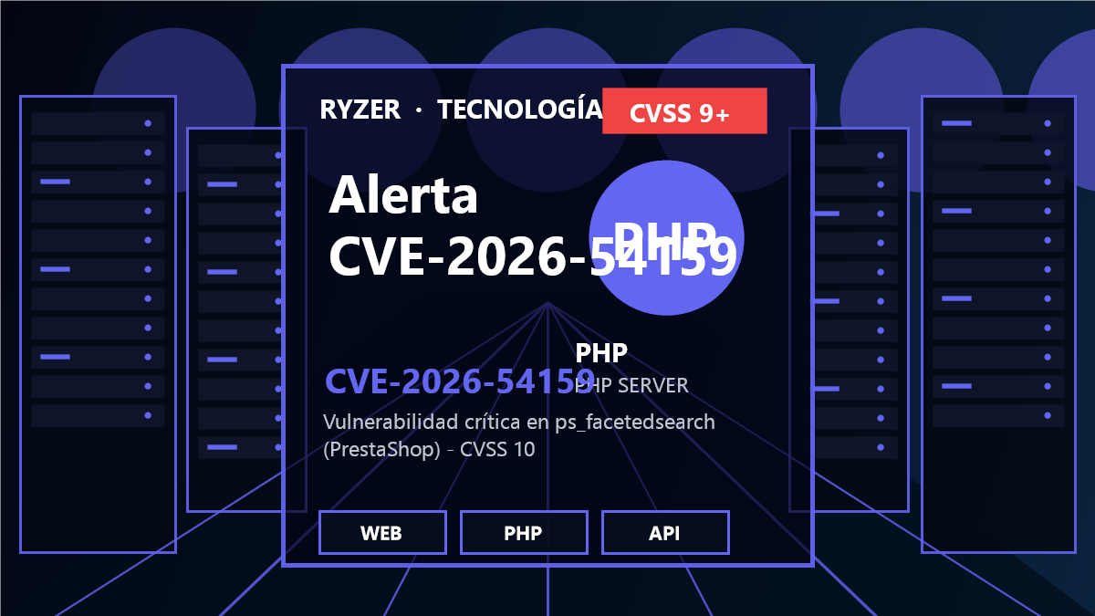 CVE-2026-54159: Vulnerabilidad crítica en módulo ps_facetedsearch de PrestaShop