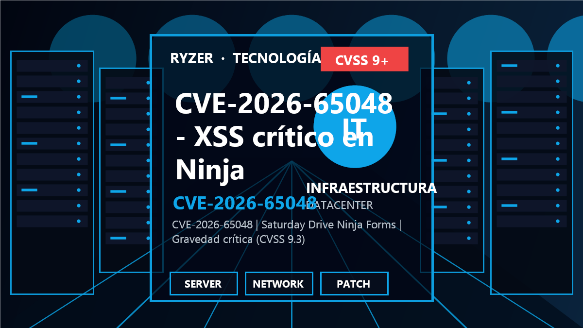 CVE-2026-65048: XSS crítico en Ninja Forms para WordPress