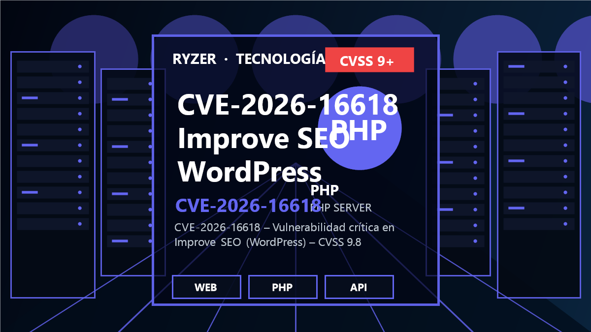CVE-2026-16618: Vulnerabilidad crítica en el plugin Improve SEO de WordPress