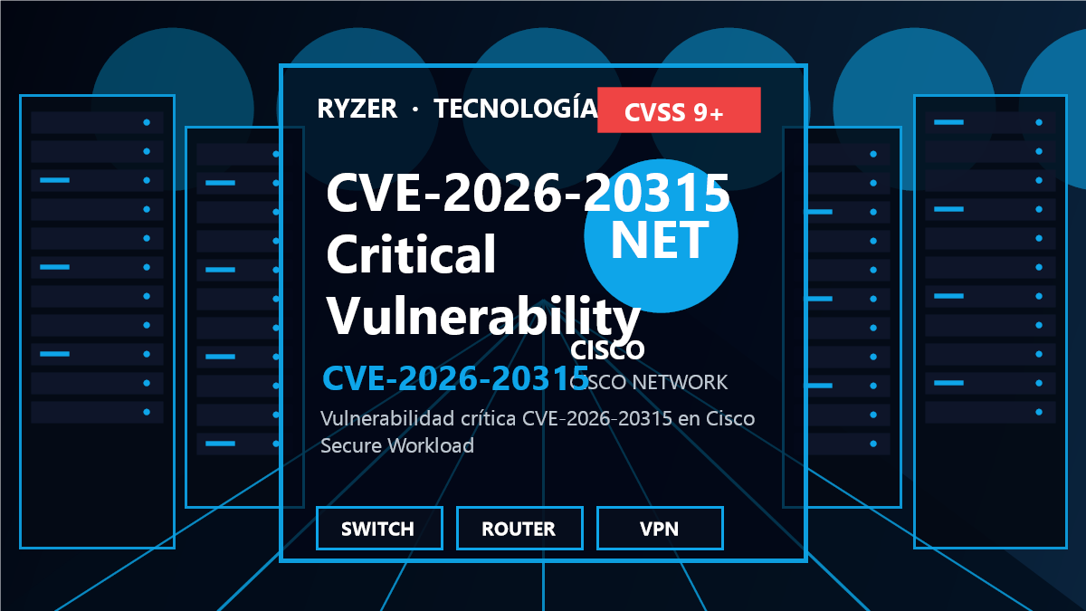 Vulnerabilidad crítica CVE-2026-20315 en Cisco Secure Workload