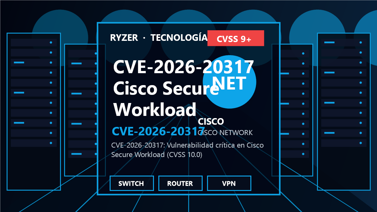 CVE-2026-20317: Vulnerabilidad crítica en Cisco Secure Workload