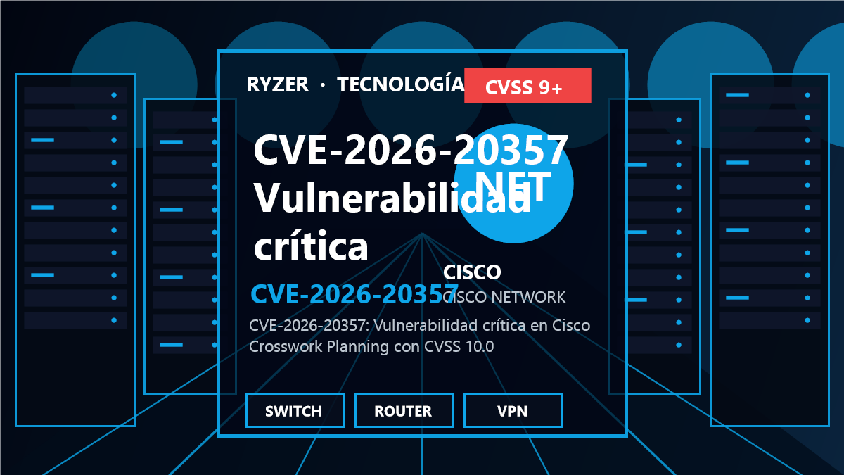 CVE-2026-20357: Vulnerabilidad crítica en Cisco Crosswork Planning