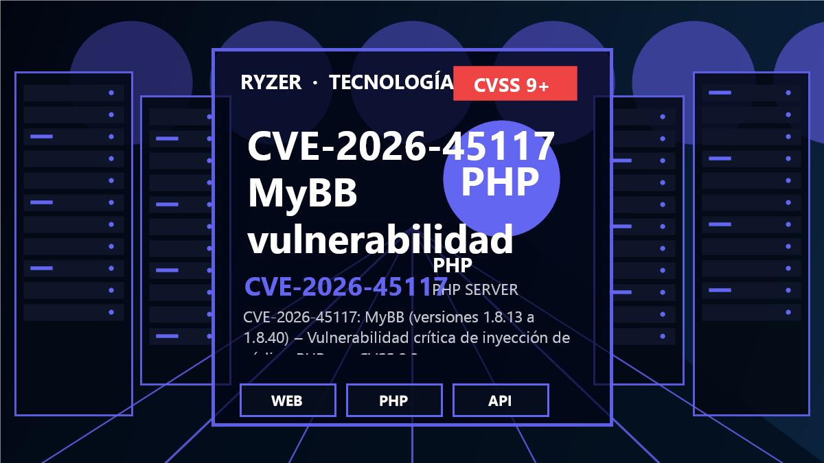 CVE-2026-45117: Vulnerabilidad crítica en MyBB permite ejecución remota de código