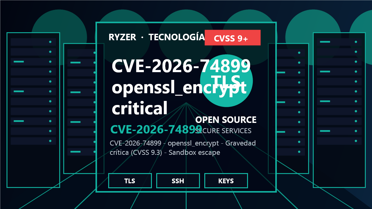 CVE-2026-74899: Vulnerabilidad crítica en openssl_encrypt (sandbox escape)