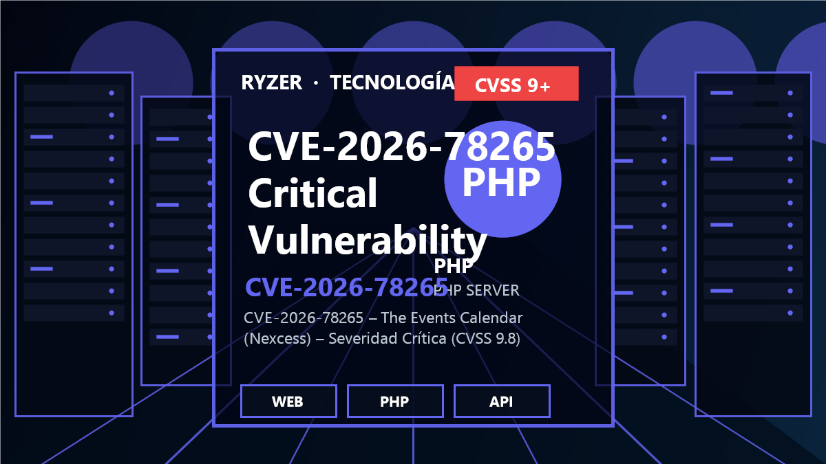 CVE-2026-78265: Inyección de objetos PHP no autenticada en The Events Calendar ≤ 6.17.2