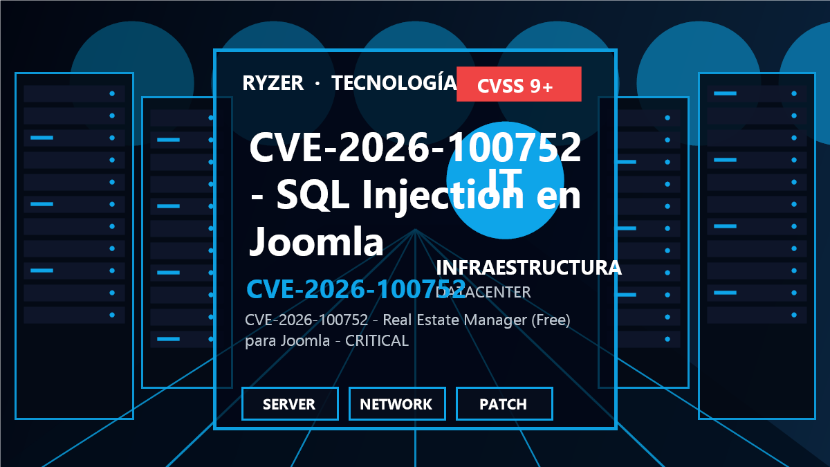 CVE-2026-100752: SQL Injection en Real Estate Manager para Joomla