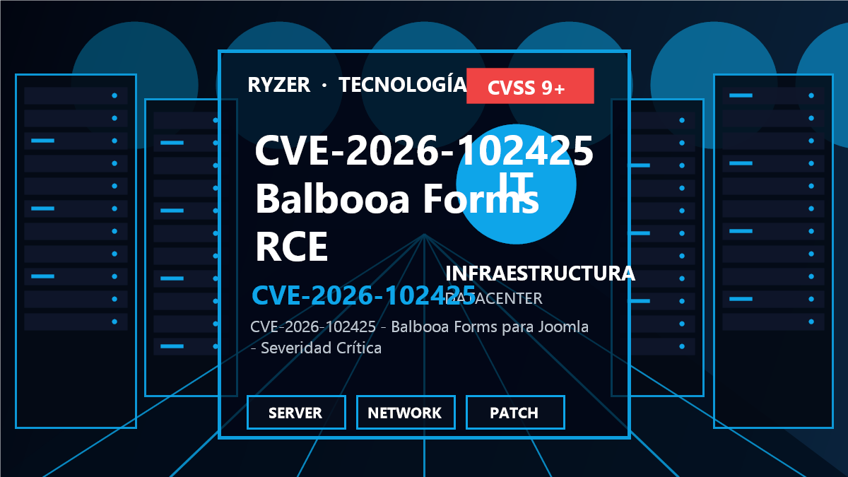 CVE-2026-102425: RCE crítico en Balbooa Forms para Joomla