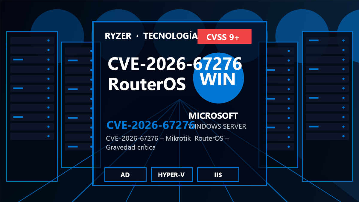 CVE-2026-67276: vulnerabilidad crítica en Mikrotik RouterOS