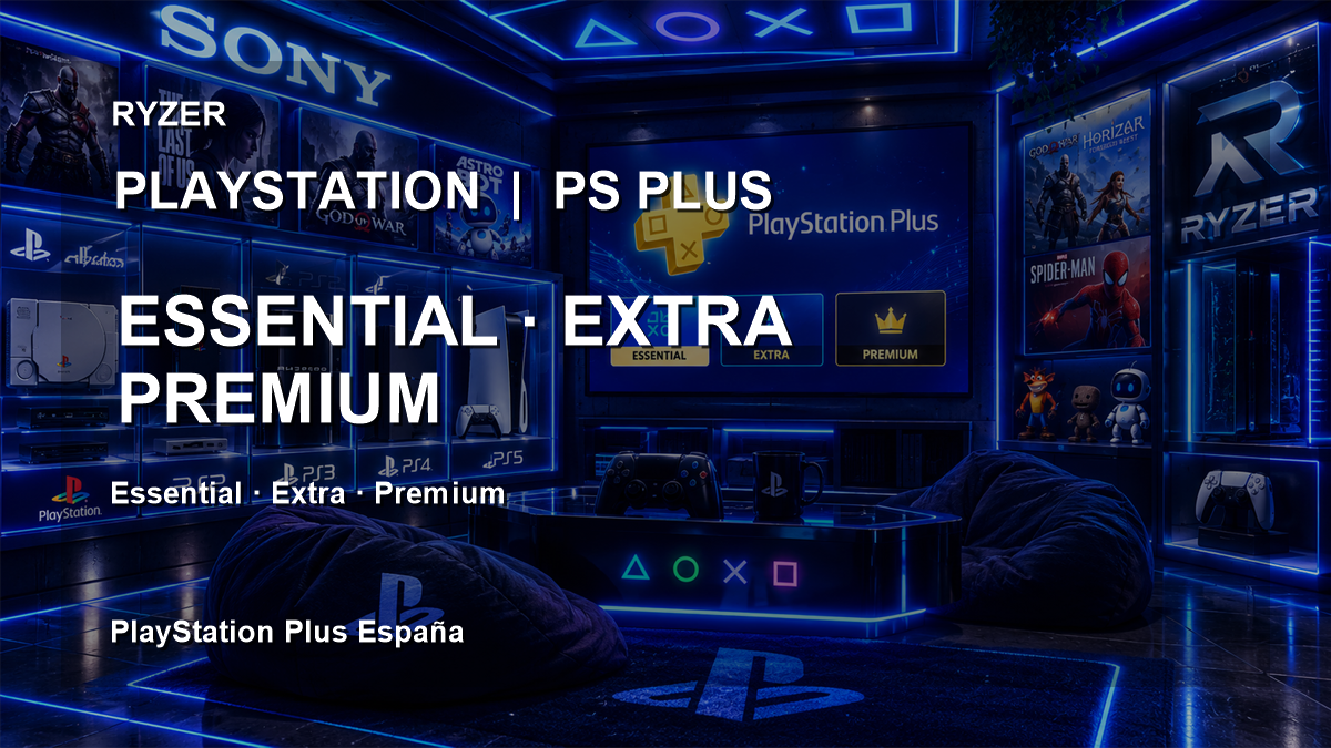 PlayStation Plus: Essential, Extra y Premium