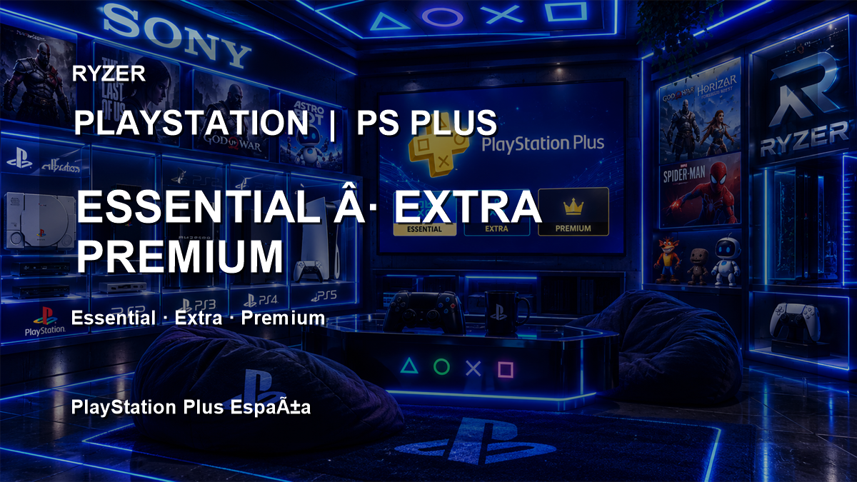 PlayStation Plus: Essential, Extra y Premium
