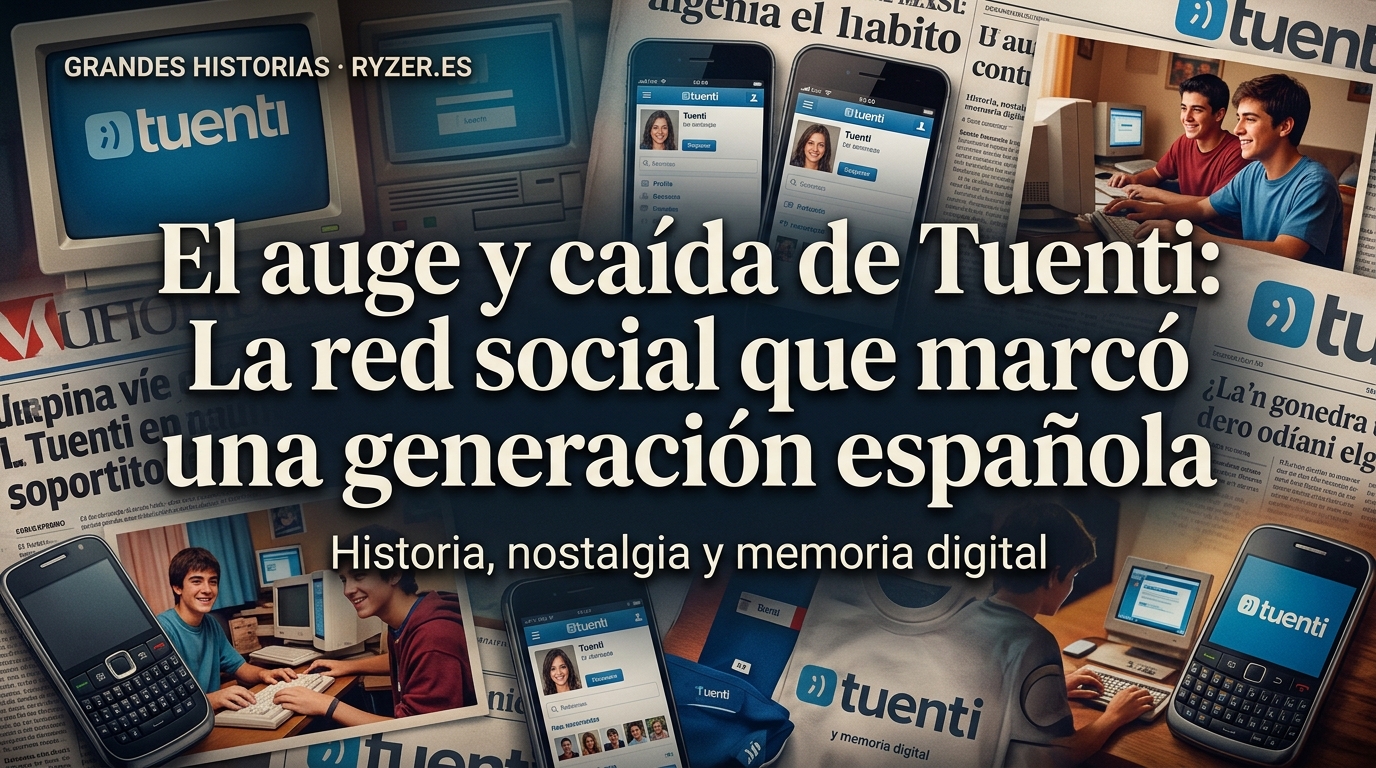 El auge y caída de Tuenti: La red social que marcó una generación española