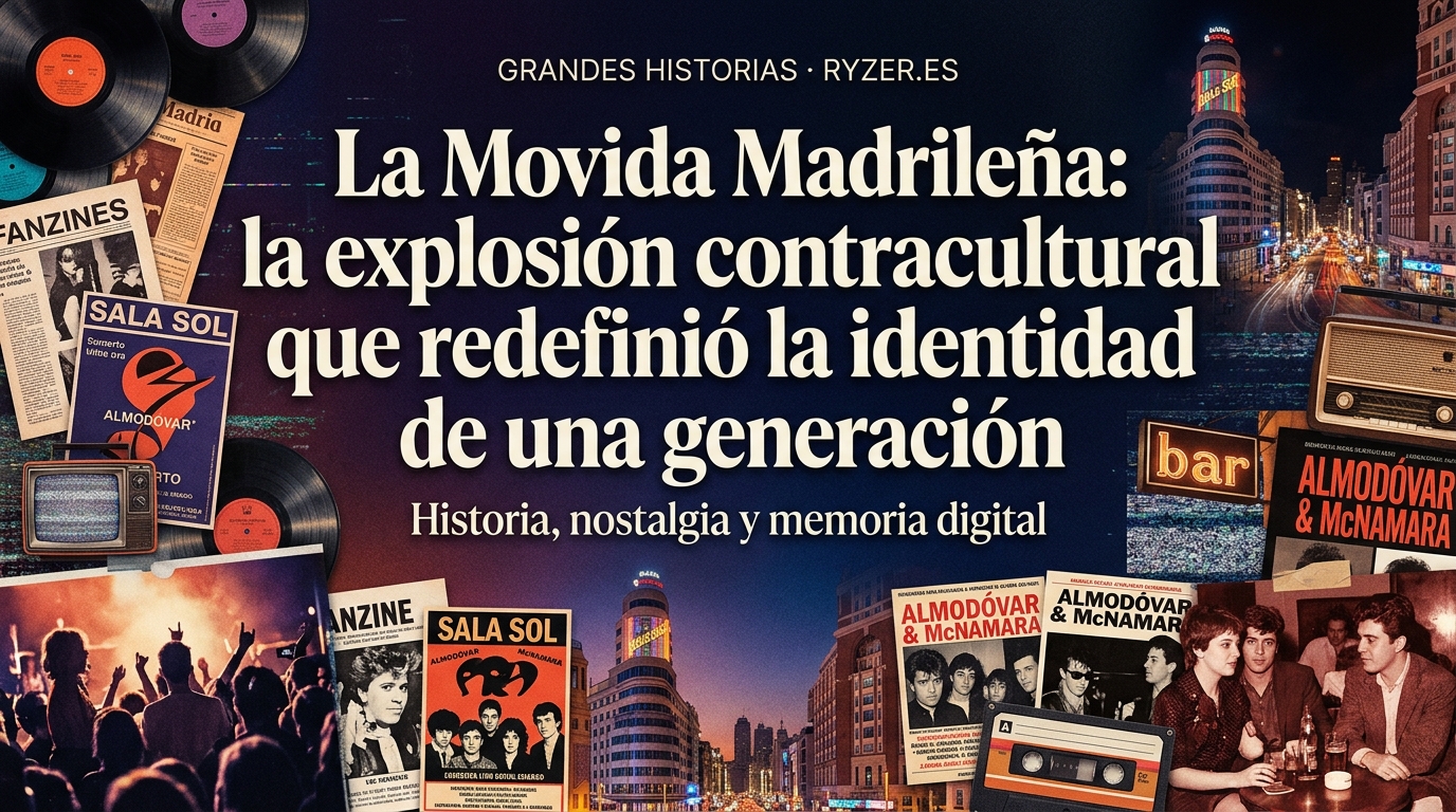La Movida Madrileña: la explosión contracultural que redefinió la identidad de una generación