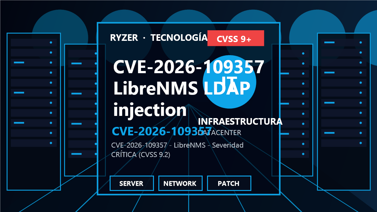 CVE-2026-109357: inyección LDAP crítica en LibreNMS
