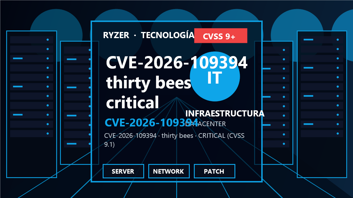 CVE-2026-109394: Bypass crítico en thirty bees