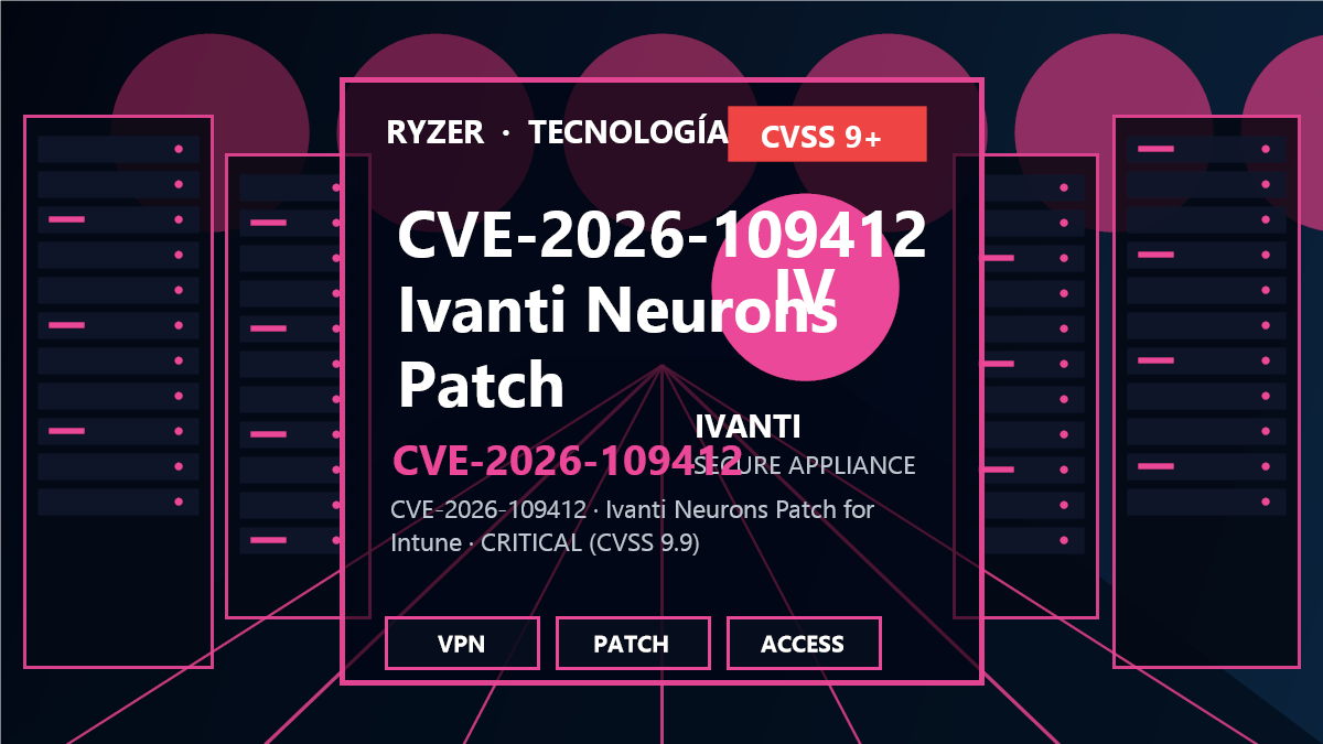 CVE-2026-109412: Endpoint crítico en Ivanti Neurons Patch for Intune