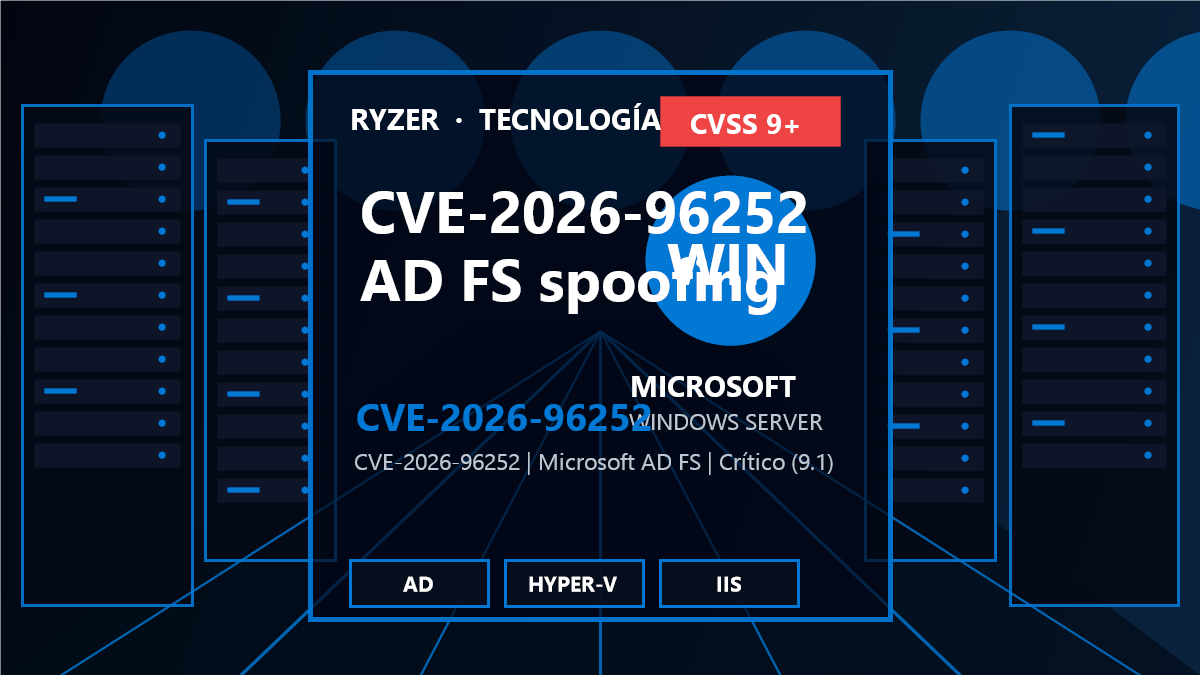 CVE-2026-96252: fallo crítico en AD FS de Windows Server
