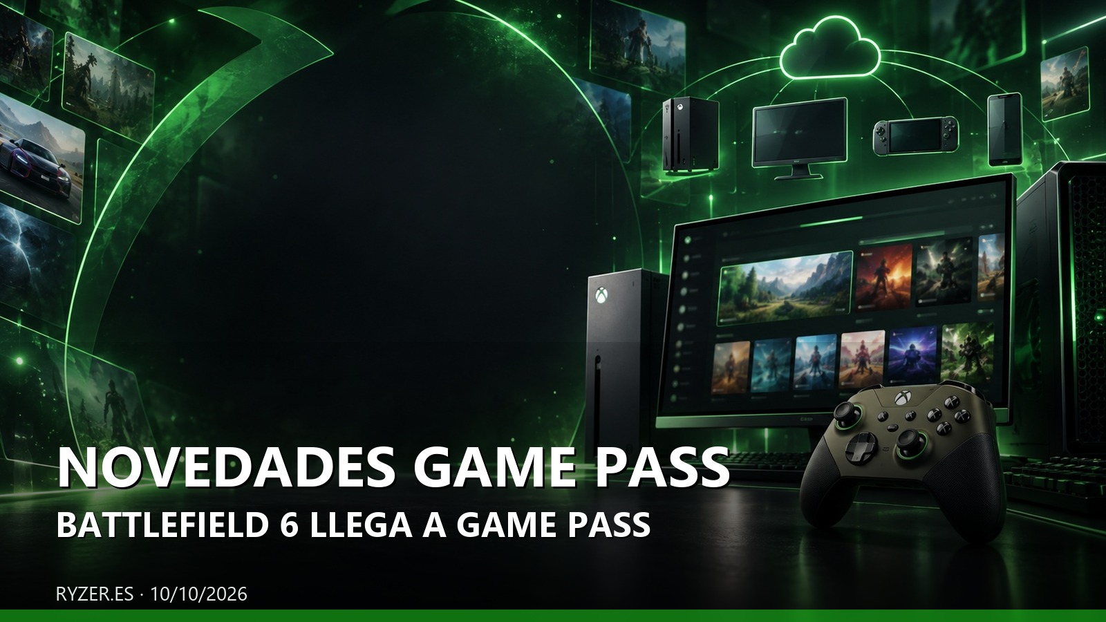 Battlefield 6 y Valor Mortis encabezan la primera oleada de octubre en Xbox Game Pass